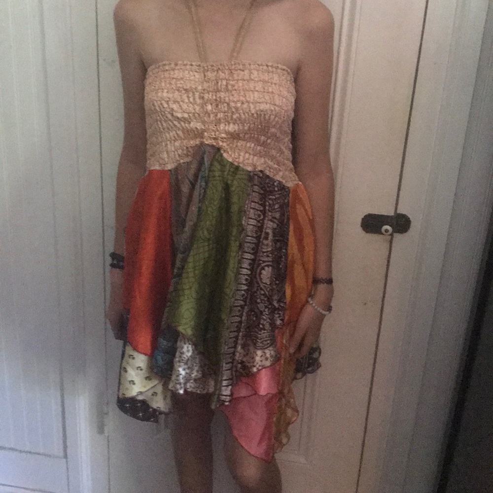 Hippy floral dress